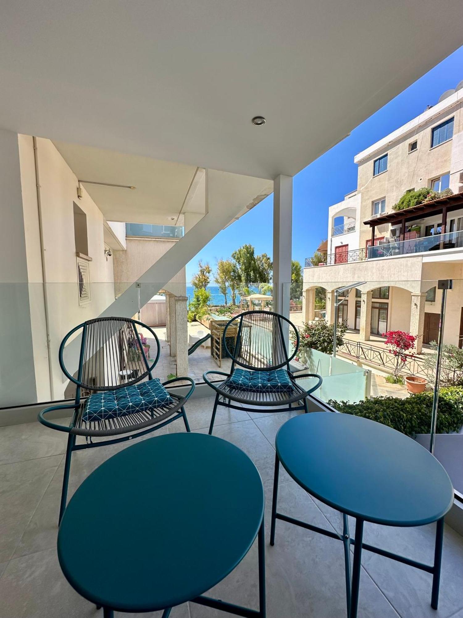 Galatex Beach Apartment Limasol Dış mekan fotoğraf